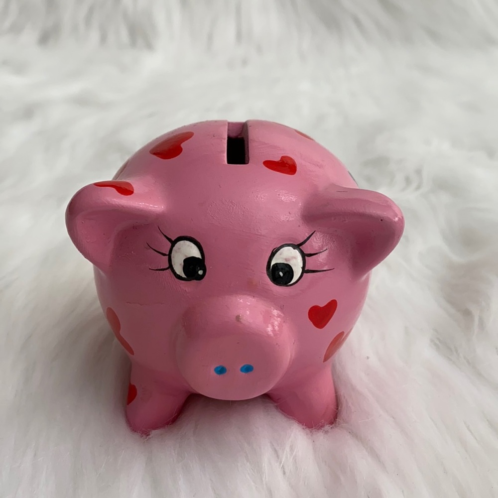 Pink Pig & Paris Piggy Bank